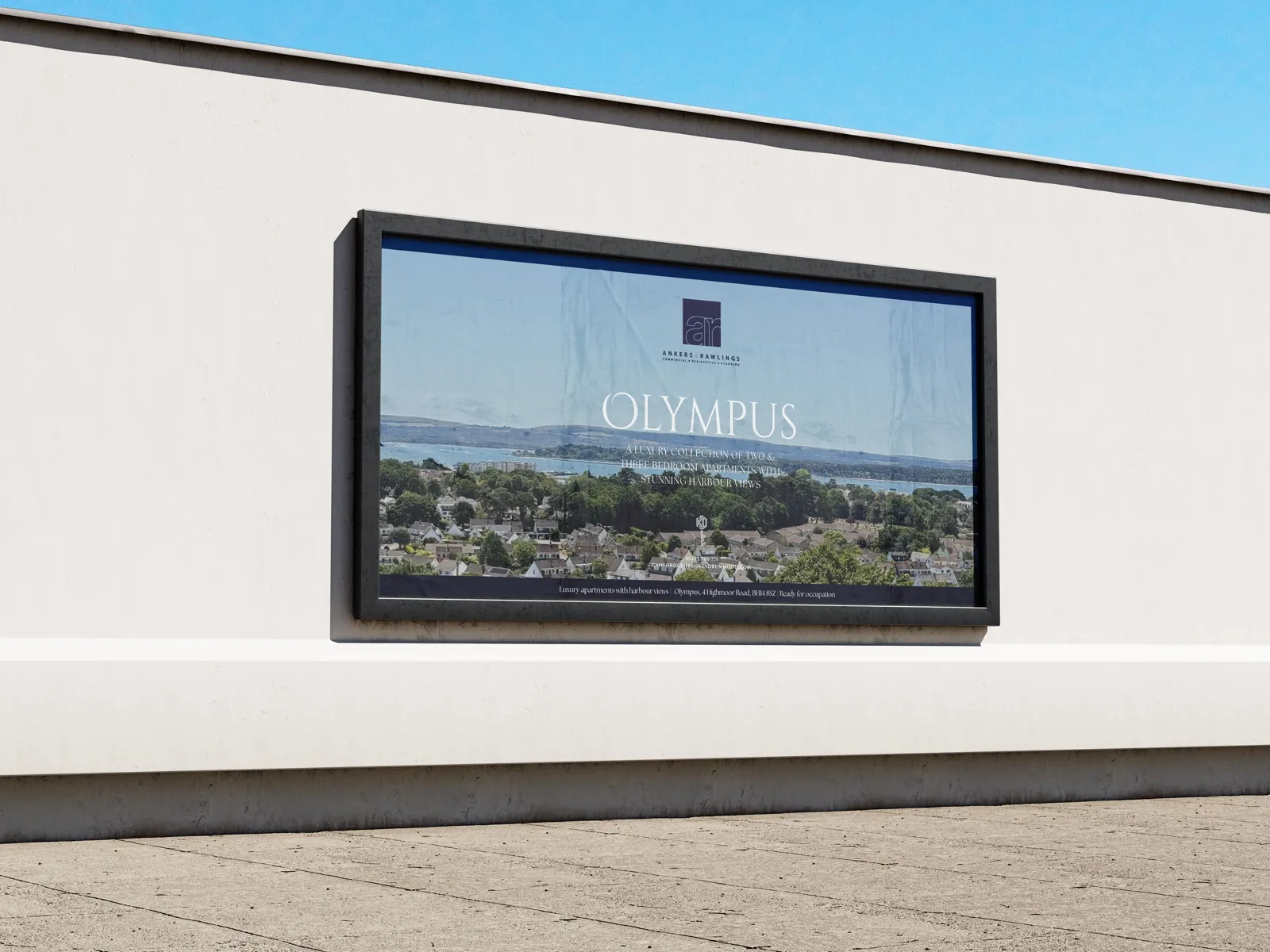 Ankers + Rawlings Olympus campaign billboard