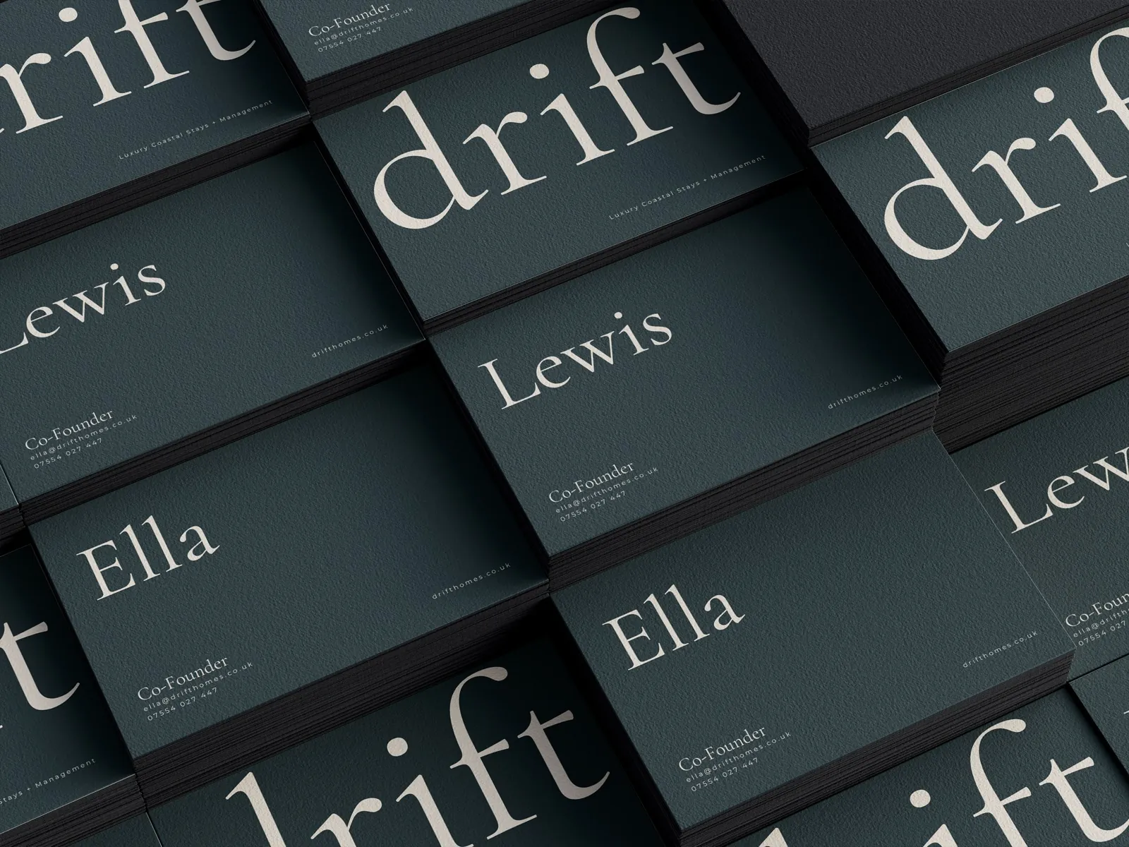 Drift Collective business cards